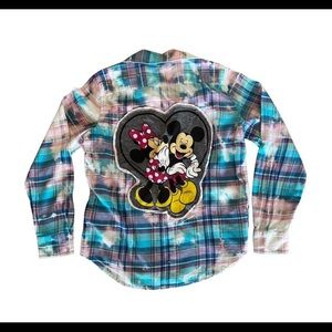 Disney Shacket Jacket Flannel
